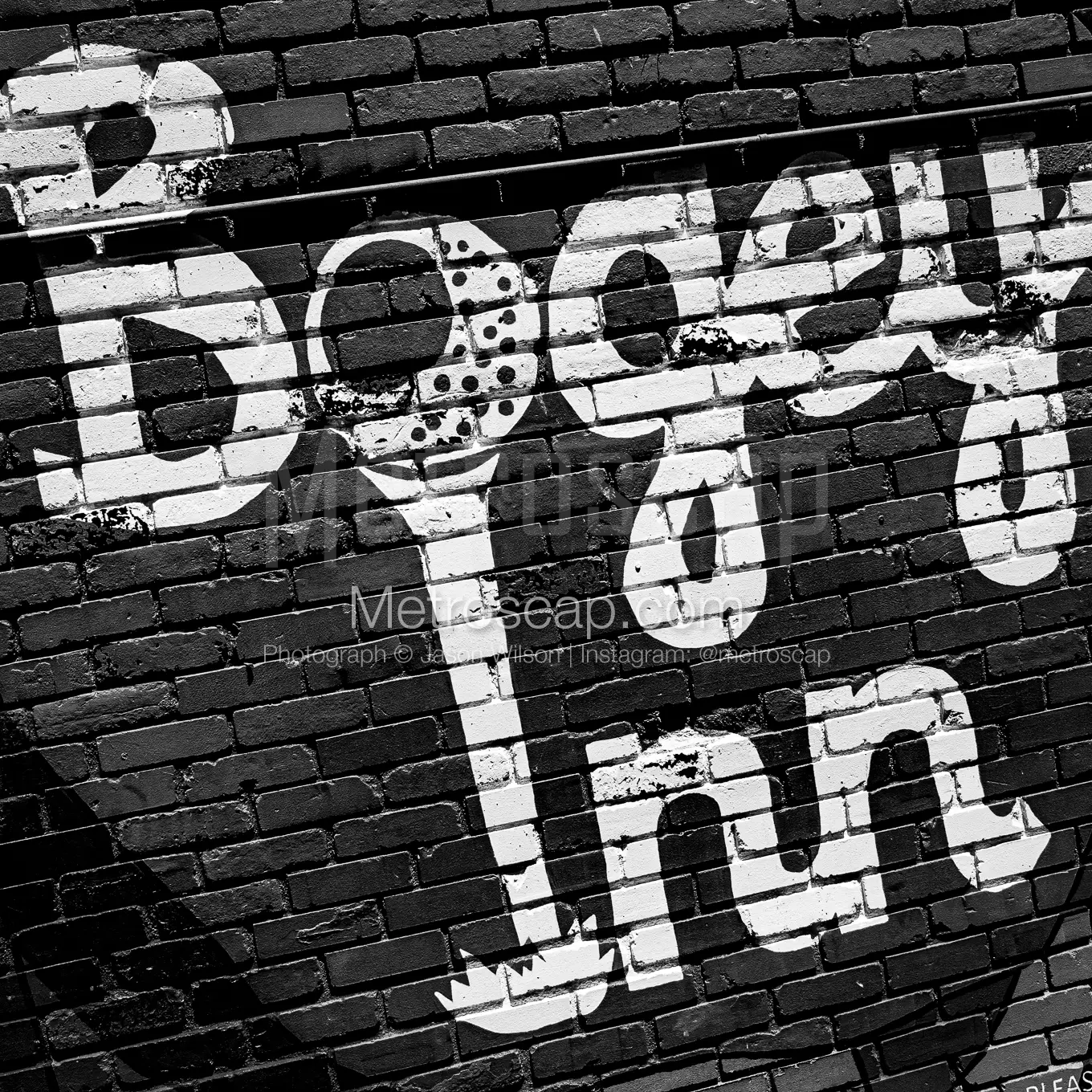 The Bogey Inn Black and White