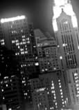 Vertical A Tight Crop of the Columbus Skyline black and white Pictures