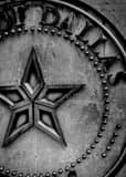 Vertical The City of Dallas Seal and Star Framed Photos