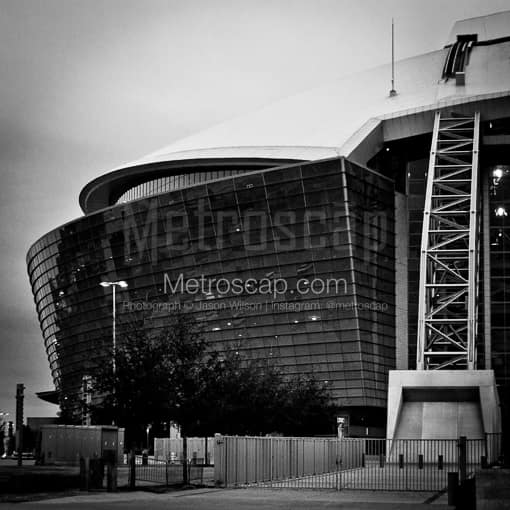 Cowboys Stadium -- Dallas Black and White Photography