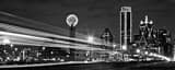 Panoramic The Dallas Skyline Framed Photos