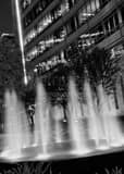 Vertical The Fountain Outside of the Hunt Building Framed Photos