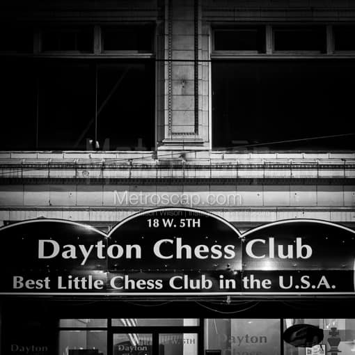 The Dayton Chess Club -- Dayton Black and White Photos