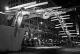 Horizontal The Flyover Sculpture black and white Photos