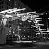 Square The Flyover Sculpture black and white Photos