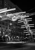 Vertical The Flyover Sculpture black and white Photos