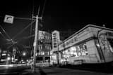 Horizontal Wympee Burger in Downtown Dayton black and white Photos