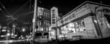Panoramic Wympee Burger in Downtown Dayton black and white Photos
