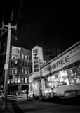 Vertical Wympee Burger in Downtown Dayton black and white Photos