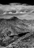 Vertical Abyss Lake off the Southwestern Slope of Mt. Evans Framed Photos