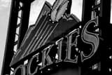 Horizontal The Colorado Rockies Sign Framed Photos