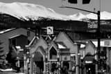 Horizontal Colorado State Route 9 in Breckenridge Framed Photos