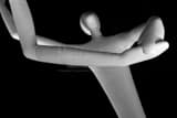 Horizontal Close up of the Dancers at the Performing Arts Center Framed Photos