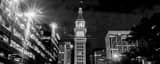 Panoramic The Daniels and Fisher Building landscape black and white Photography