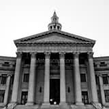 Square The Denver City and County Building Framed Photos