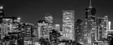 Panoramic A Close Crop of the Denver Skyline featuring the Republic Building Framed Photos