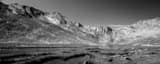 Panoramic Summit Lake off Mt Evans Road landscape black and white Photography