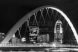 Horizontal 801 Grand under the Neil Smith Pedestrian Bridge Framed Photos
