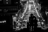 Horizontal Locust Street in Downtown Des Moines Framed Photos