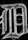 Vertical The Detroit Tigers D landscape black and white Photography