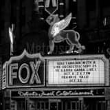Square The Fox Theater Detroits Finest Entertainment landscape black and white Photography