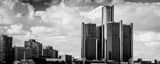Panoramic Renaissance Place landscape black and white Photography