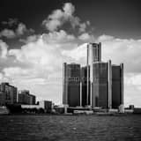 Square Renaissance Place landscape black and white Photography