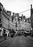 Vertical Cockburn Street black and white Photos