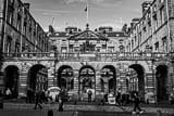 Horizontal Edinburgh City Chambers black and white Photos