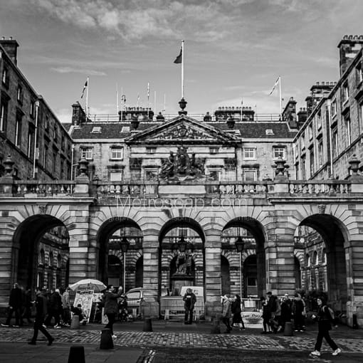 Edinburgh City Chambers -- Edinburgh Black and White Photos
