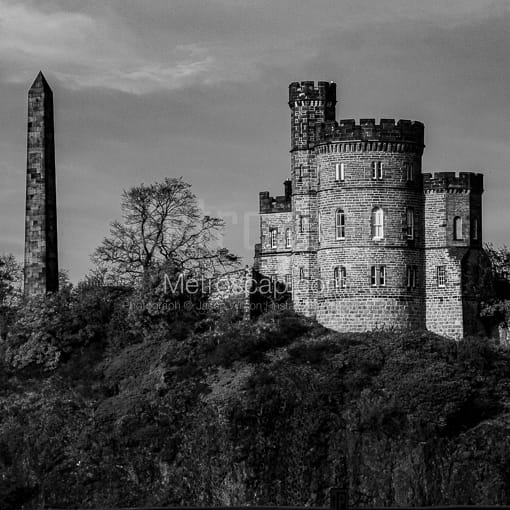 Governors House -- Edinburgh Black and White Photos