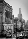 Vertical The National Library of Scotland black and white Photos
