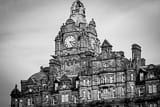 Horizontal The North British Railway Station Hotel black and white Photos