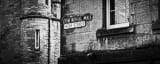 Panoramic Royal Mile High Street black and white Photos