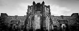 Panoramic The Scottish War Memorial at Edinburgh Castle black and white Photos
