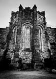 Vertical The Scottish War Memorial at Edinburgh Castle black and white Photos