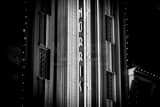 Horizontal The Chuck Norris Conference Center Sign black and white Photos