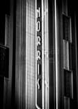 Vertical The Chuck Norris Conference Center Sign black and white Photos