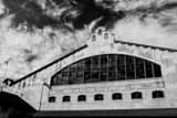 Horizontal The Fort Worth Coliseum black and white Photos