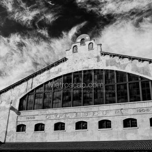 The Fort Worth Coliseum -- Fort Worth Black and White Photos