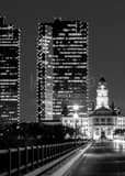 Vertical The Fort Worth Skyline black and white Photos