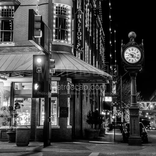 Haltom's Jewelry -- Fort Worth Black and White Photos