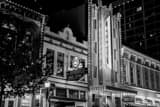 Horizontal The Juvenile Shoe Store and Norris Conference Center black and white Photos