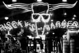 Horizontal Riscky's Barbeque black and white Photos