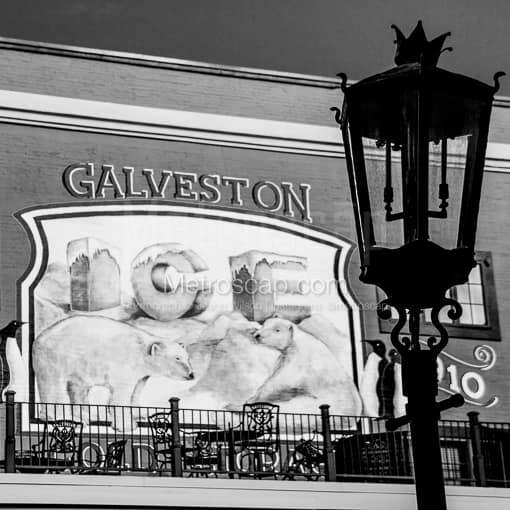 Galveston Ice Cold Storage Warehouse -- Galveston Black and White Photos