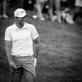 Square Jason Day Laughing during a Round of Golf black and white Photos