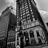 Square Central Row in Downtown Hartford black and white Photos