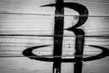 Horizontal The Houston Rockets R landscape black and white Photography