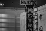 Horizontal The Houston Majestic Metro landscape black and white Photography