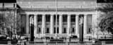 Panoramic Golden Eagles near the Indian World War Memorial black and white Photography